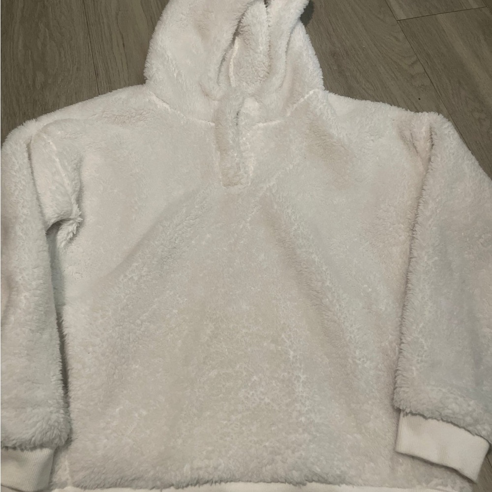 Lukka White Teddy Jacket